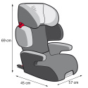 RENOFIX 15-36 kg CARBON fotel samochodowy Renolux Softness