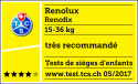 RENOFIX 15-36 kg CARBON fotel samochodowy Renolux Softness