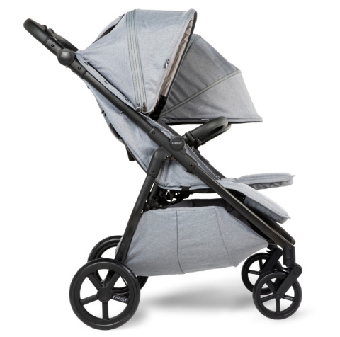 M.Twin x Wózek Bliźniaczy Mast Swiss Design – Glacier Lake, Koła HP, Regulowana Rączka M.Twin x Wózek Bliźniaczy Mast Swiss Design – Glacier Lake, Koła HP, Regulowana Rączka