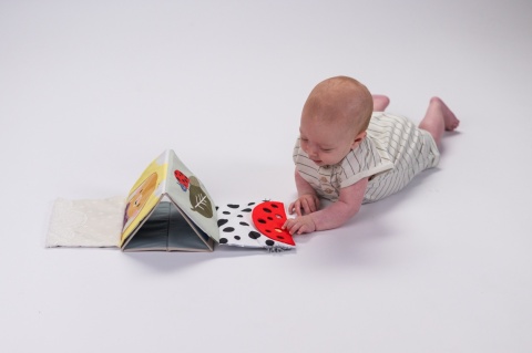 Taf Toys Książeczka Sensoryczna do Zabawy na Brzuszku Króliczek Taf Toys Książeczka Sensoryczna do Zabawy na Brzuszku Króliczek