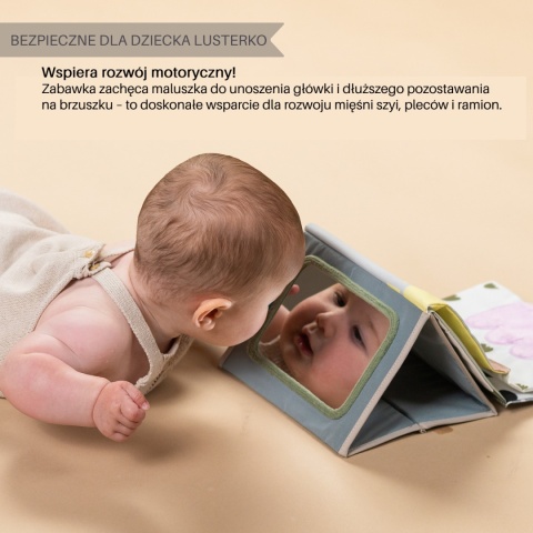 Taf Toys Książeczka Sensoryczna do Zabawy na Brzuszku Króliczek Taf Toys Książeczka Sensoryczna do Zabawy na Brzuszku Króliczek