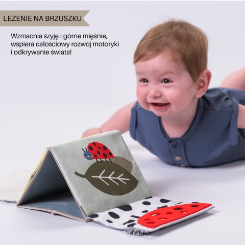 Taf Toys Książeczka Sensoryczna do Zabawy na Brzuszku Króliczek Taf Toys Książeczka Sensoryczna do Zabawy na Brzuszku Króliczek