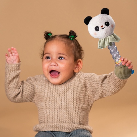 Taf Toys Deszczowa Grzechotka Panda dla niemowląt Taf Toys Deszczowa Grzechotka Panda dla niemowląt
