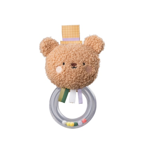 Taf Toys Grzechotka Miś Brandon – sensoryczna grzechotka dla niemowląt Taf Toys Grzechotka Miś Brandon – sensoryczna grzechotka dla niemowląt