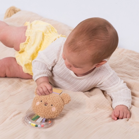 Taf Toys Grzechotka Miś Brandon – sensoryczna grzechotka dla niemowląt Taf Toys Grzechotka Miś Brandon – sensoryczna grzechotka dla niemowląt