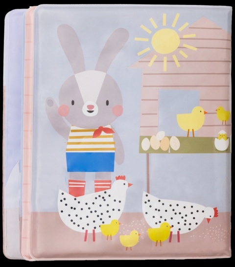 Taf Toys Magiczna Książeczka Wodna A KUKU z Pieczątką Taf Toys Magiczna Książeczka Wodna A KUKU z Pieczątką