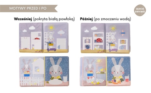 Taf Toys Magiczna Książeczka Wodna A KUKU z Pieczątką Taf Toys Magiczna Książeczka Wodna A KUKU z Pieczątką