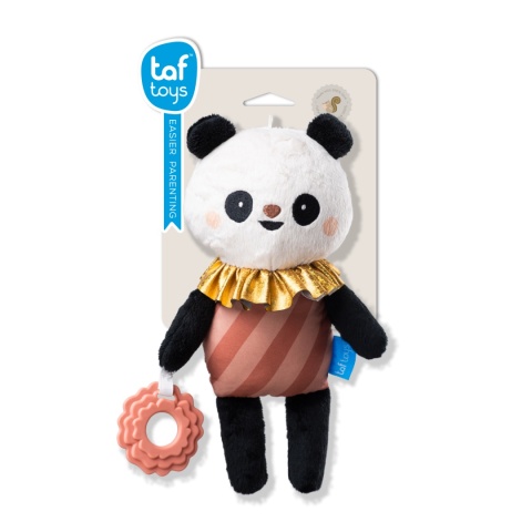 Taf Toys Pluszowa Panda Pamela – miękka przytulanka z gryzakiem dla niemowląt Taf Toys Pluszowa Panda Pamela – miękka przytulanka z gryzakiem dla niemowląt