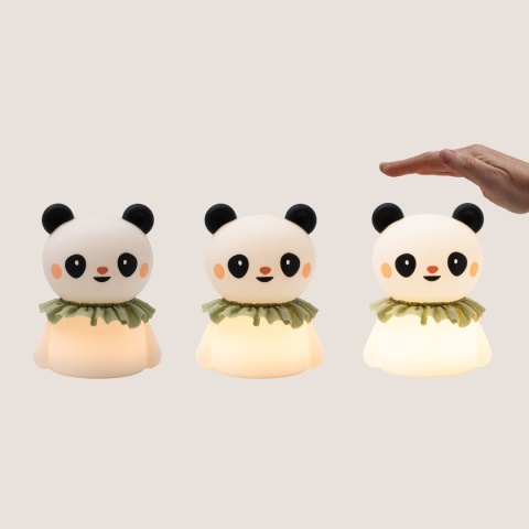 Taf Toys Lampka Nocna Little Panda – silikonowa, łagodna lampka dla niemowląt Taf Toys Lampka Nocna Little Panda – silikonowa, łagodna lampka dla niemowląt