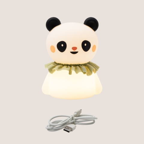 Taf Toys Lampka Nocna Little Panda – silikonowa, łagodna lampka dla niemowląt Taf Toys Lampka Nocna Little Panda – silikonowa, łagodna lampka dla niemowląt