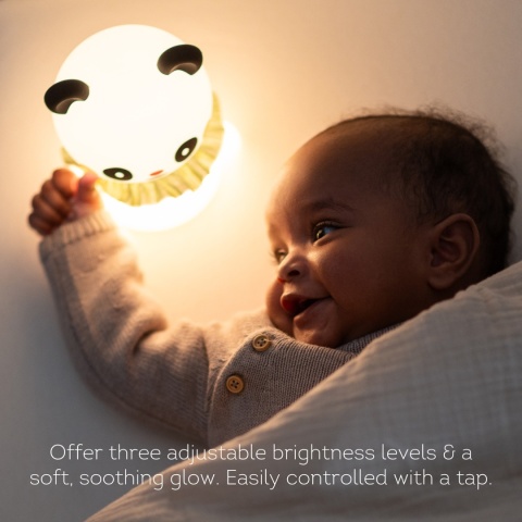Taf Toys Lampka Nocna Little Panda – silikonowa, łagodna lampka dla niemowląt Taf Toys Lampka Nocna Little Panda – silikonowa, łagodna lampka dla niemowląt