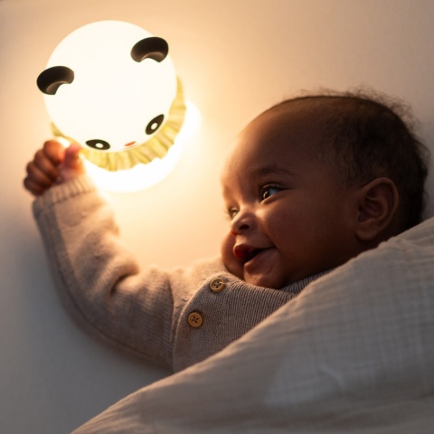 Taf Toys Lampka Nocna Little Panda – silikonowa, łagodna lampka dla niemowląt Taf Toys Lampka Nocna Little Panda – silikonowa, łagodna lampka dla niemowląt
