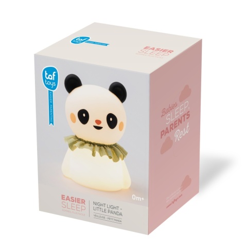 Taf Toys Lampka Nocna Little Panda – silikonowa, łagodna lampka dla niemowląt Taf Toys Lampka Nocna Little Panda – silikonowa, łagodna lampka dla niemowląt