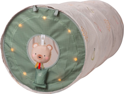 Taf Toys Świecący Tunel Glow & Go z Misiem – sensoryczna zabawka do raczkowania i leżenia na brzuszku od 6 mc Taf Toys Świecący Tunel Glow & Go z Misiem – sensoryczna zabawka do raczkowania i leżenia na brzuszku od 6 mc