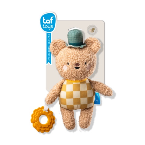 Taf Toys Pluszowy Miś Brendon – miękka przytulanka z gryzakiem dla niemowląt Taf Toys Pluszowy Miś Brendon – miękka przytulanka z gryzakiem dla niemowląt