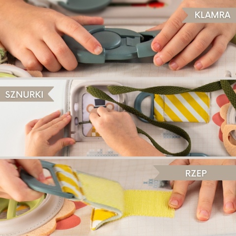 Taf Toys Tablica Edukacyjna – Zabawa A KUKU i trening rączek Taf Toys Tablica Edukacyjna – Zabawa A KUKU i trening rączek