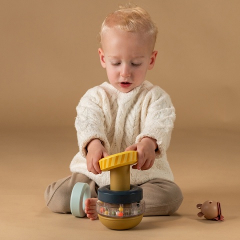 Taf Toys Wieża Sensoryczna – Miś do Układania Taf Toys Wieża Sensoryczna – Miś do Układania