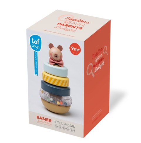 Taf Toys Wieża Sensoryczna – Miś do Układania Taf Toys Wieża Sensoryczna – Miś do Układania