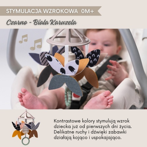 Taf Toys Zestaw Sensoryczny Czarno-Biały dla Noworodków Taf Toys Zestaw Sensoryczny Czarno-Biały dla Noworodków