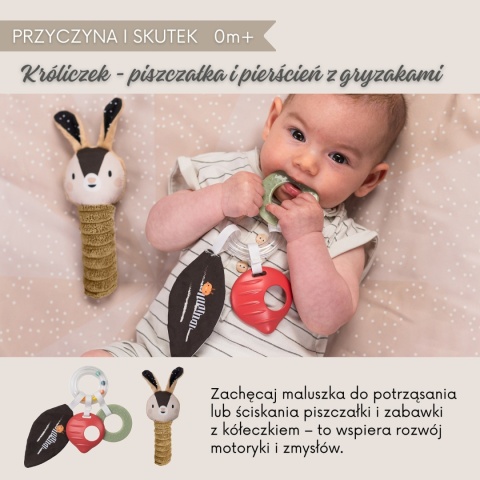 Taf Toys Zestaw Sensoryczny Czarno-Biały dla Noworodków Taf Toys Zestaw Sensoryczny Czarno-Biały dla Noworodków