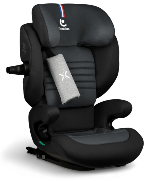 ELISEO Carbon Renolux – Premium fotelik samochodowy Isofix R129 i-Size 100–150 cm z funkcją odchylenia