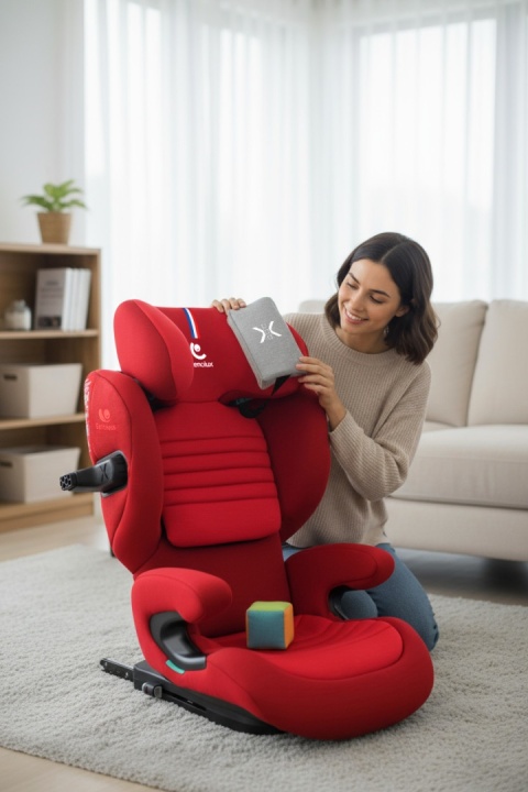 ELISEO Passion Renolux – Premium fotelik samochodowy Isofix R129 i-Size 100–150 cm z funkcją odchylenia