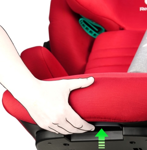 ELISEO Passion Renolux – Premium fotelik samochodowy Isofix R129 i-Size 100–150 cm z funkcją odchylenia