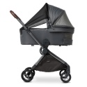 Gondola MAST M6x / M5x Volcanic Ash | Mast Swiss Design – Komfort, wentylacja i ochrona od pierwszego dnia życia