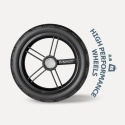 Mast Swiss M4x Plus – Wózek Spacerowy Dark Grey (koła HP High Performance)