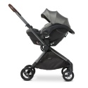 MAST M6x Volcanic Ash 2w1 – Wózek dziecięcy z gondolą i spacerówką | Swiss Design