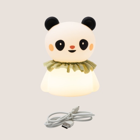 Taf Toys Lampka Nocna Mała Panda – silikonowa, łagodna lampka dla niemowląt Taf Toys Lampka Nocna Mała Panda – silikonowa, łagodna lampka dla niemowląt