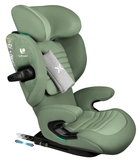 ELISEO Garden Renolux – Premium fotelik samochodowy Isofix R129 i-Size 100–150 cm z funkcją odchylenia