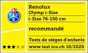 Fotelik Samochodowy Renolux Olymp 9-36 kg Garden Softness® R129 i-Size (76-150 cm)
