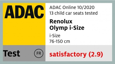 Fotelik Samochodowy Renolux Olymp 9-36 kg Garden Softness® R129 i-Size (76-150 cm)
