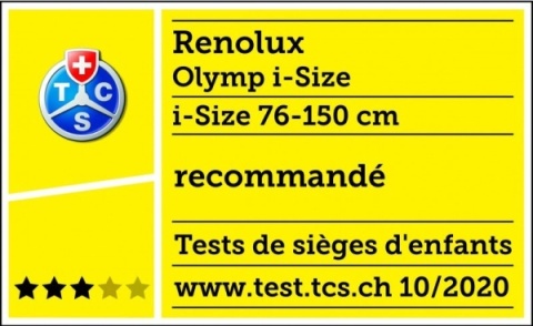 Fotelik Samochodowy Renolux Olymp 9-36 kg Capuccino Softness® R129 i-Size (76-150 cm)