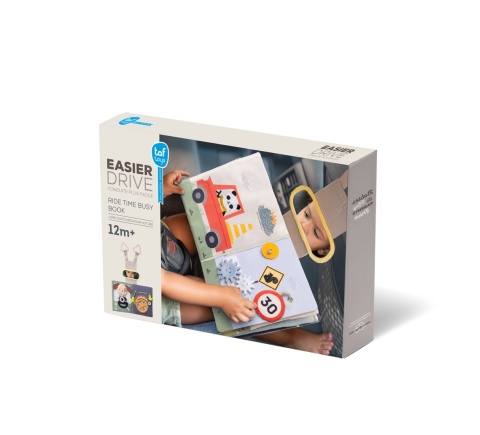 Interaktywna Książeczka Manipulacyjna do Samochodu Wesoła Podróż Taf Toys