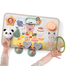Interaktywna Książeczka Manipulacyjna do Samochodu Wesoła Podróż Taf Toys