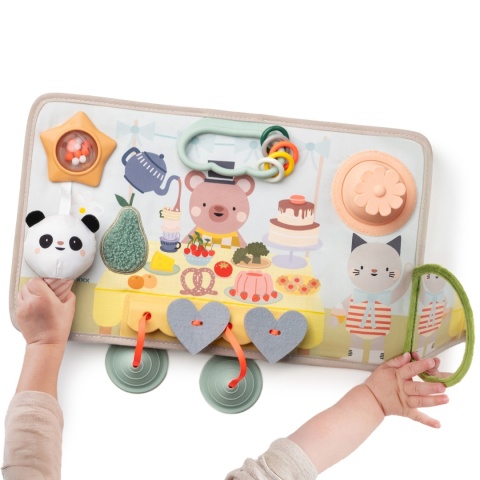 Interaktywna Książeczka Manipulacyjna do Samochodu Wesoła Podróż Taf Toys