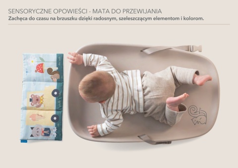 Mata do Przewijania z Książeczką Sensoryczną Opowieści Sensoryczne Taf Toys