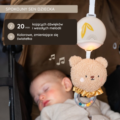 Muzyczny Miś Rozwojowy – Melodie i Światełka dla Niemowląt Taf Toys