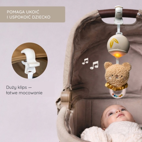 Muzyczny Miś Rozwojowy – Melodie i Światełka dla Niemowląt Taf Toys