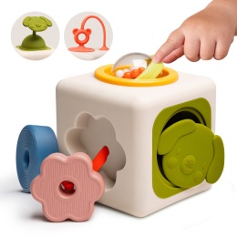 Silikonowa Kostka Sensoryczna Kostka Pełna Odkryć Taf Toys