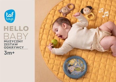 Silikonowa Kostka Sensoryczna Kostka Pełna Odkryć Taf Toys