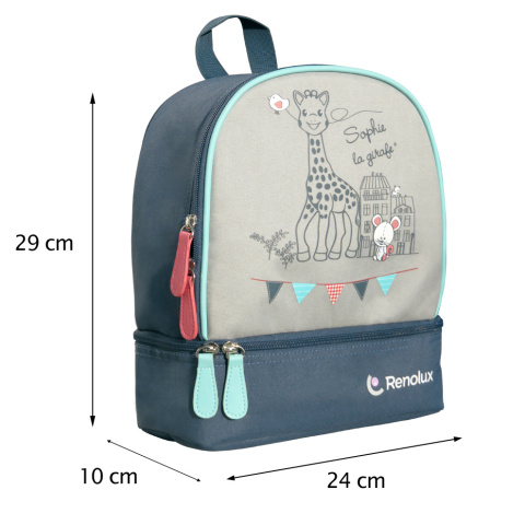 Plecak Snackbag Sophie Paris Renolux – Wielofunkcyjny Plecak Dziecięcy Plecak Snackbag Sophie Paris Renolux – Wielofunkcyjny Plecak Dziecięcy