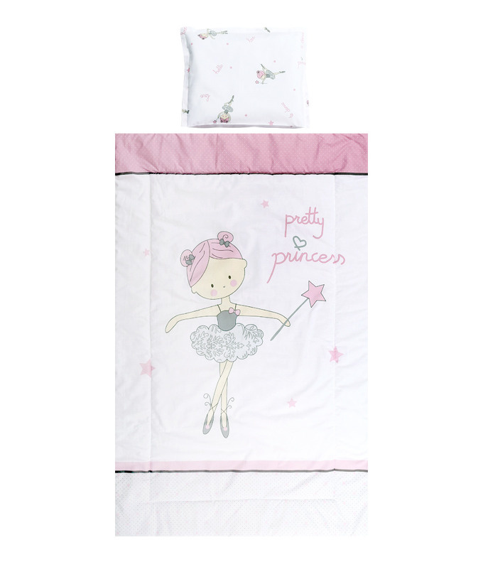 Zestaw Pościeli 3cz. 90x120cm Ballet Zestaw Pościeli 3cz. 90x120cm Ballet