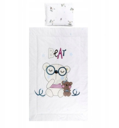 Zestaw Pościeli 3cz. 90x120cm Bear Zestaw Pościeli 3cz. 90x120cm Bear