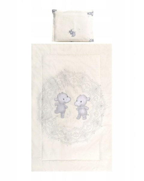 Zestaw Pościeli 3cz. 90x120cm Happy Hippo Zestaw Pościeli 3cz. 90x120cm Happy Hippo