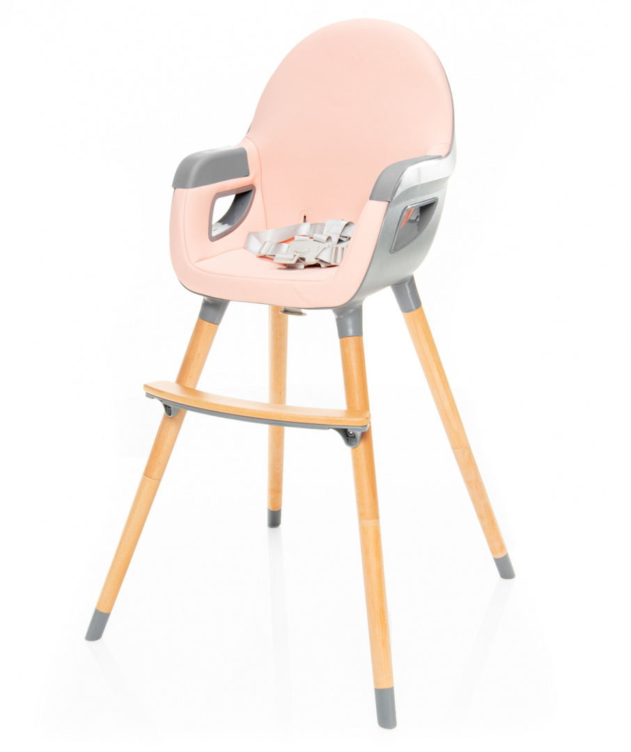 DOLCE 2 krzesełko do karmienia Blush Pink Grey