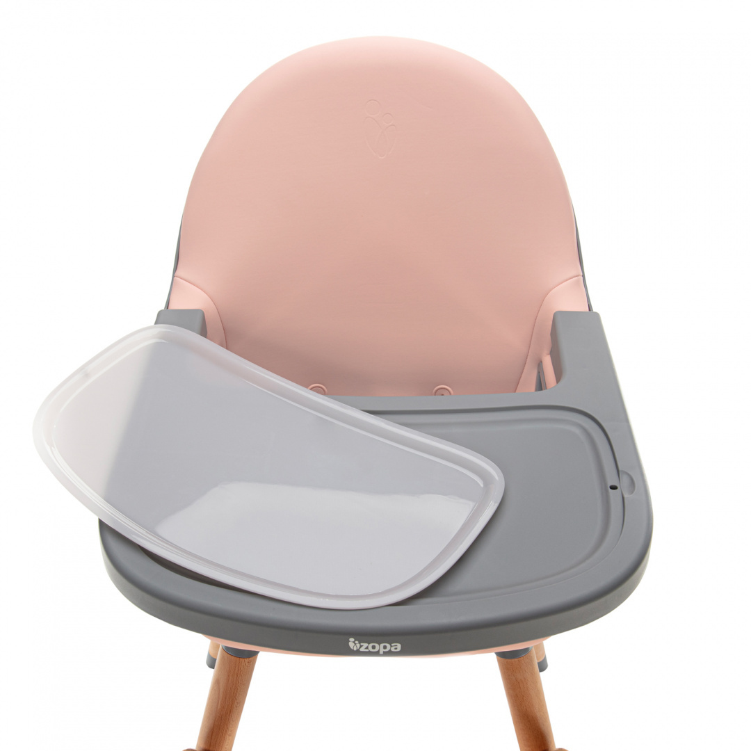 DOLCE 2 krzesełko do karmienia Blush Pink Grey