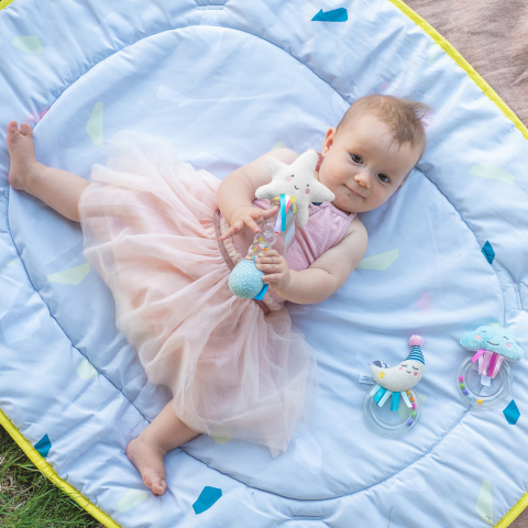 Grzechotka Deszczowa Gwiazdka Taf Toys – Sensoryczna Zabawa dla Niemowląt Grzechotka Deszczowa Gwiazdka Taf Toys – Sensoryczna Zabawa dla Niemowląt
